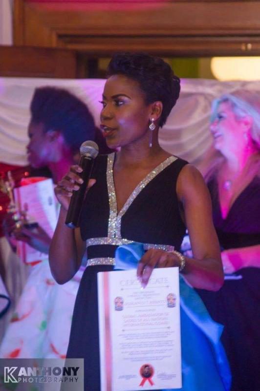 LOANI launch 2016 – Botswana Global Ambassador Received an Award
