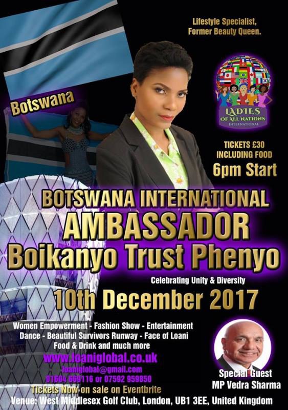 LOANI - Botswana International Ambassador Boikanyo Trust Phenyo