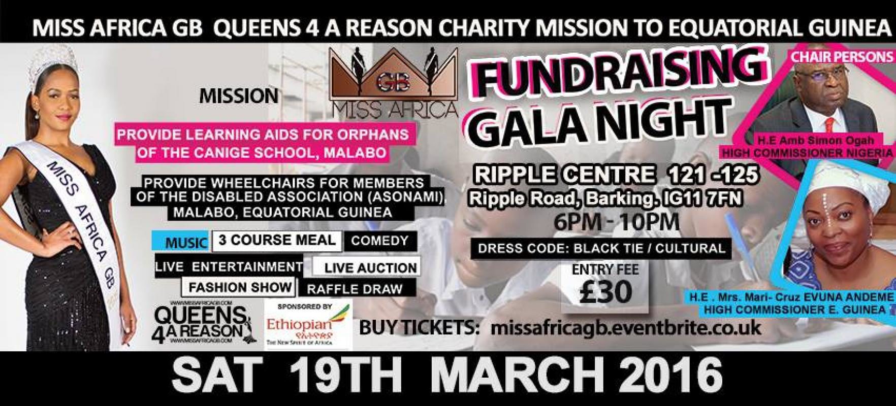 Miss Africa GB 2015 - Queens-4-a-Reason Charity Mission to Equatorial Guinea - Guest speaker