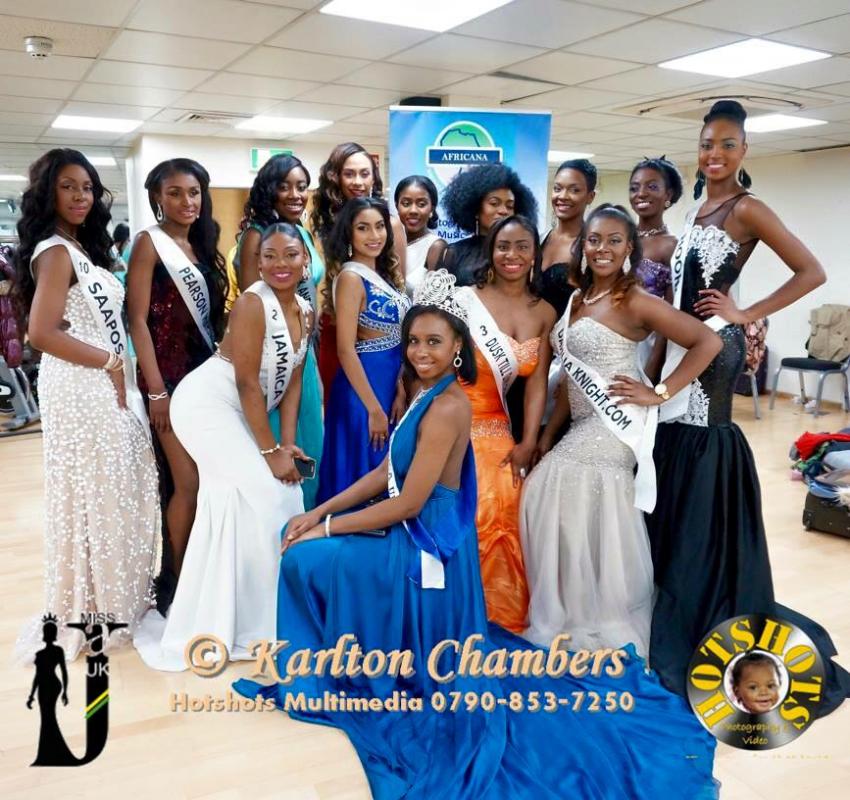 Miss Jamaica UK 2015 – Member of the Crowning Team for Positive Runway